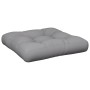 Cojín para sofá de palets tela gris 60x60x12 cm de , Cojines para sillas y sofás - Ref: Foro24-360448, Precio: 27,58 €, Descu...