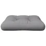 Cushion for pallet sofa, gray fabric, 60x60x12 cm by , Cushions for chairs and sofas - Ref: Foro24-360448, Price: 25,34 €, Di...
