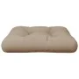 Kissen für Palettensofa aus grauem Taupe-Stoff 60x60x12 cm von , Kissen für Stühle und Sofas - Ref: Foro24-360455, Preis: 32,...
