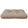 Kissen für Palettensofa aus grauem Taupe-Stoff 60x60x12 cm von , Kissen für Stühle und Sofas - Ref: Foro24-360455, Preis: 37,...