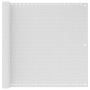 Weiße HDPE-Balkonmarkise 90x300 cm von vidaXL, Sonnenschirme - Ref: Foro24-310864, Preis: 19,52 €, Rabatt: %