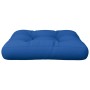 Cushion for pallet sofa in blue fabric 60x60x12 cm by , Cushions for chairs and sofas - Ref: Foro24-360457, Price: 28,17 €, D...