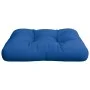 Cushion for pallet sofa in blue fabric 60x60x12 cm by , Cushions for chairs and sofas - Ref: Foro24-360457, Price: 26,35 €, D...