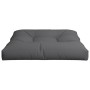 Cushion for anthracite fabric pallet sofa 70x70x12 cm by , Cushions for chairs and sofas - Ref: Foro24-360469, Price: 51,01 €...