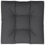 Kissen für Palettensofa aus schwarzem Stoff 70x70x12 cm von , Kissen für Stühle und Sofas - Ref: Foro24-360476, Preis: 46,43 ...
