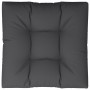 Kissen für Palettensofa aus schwarzem Stoff 70x70x12 cm von , Kissen für Stühle und Sofas - Ref: Foro24-360476, Preis: 50,08 ...