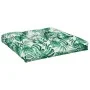 Leaf patterned cushion for pallet sofa 70x70x12 cm by , Cushions for chairs and sofas - Ref: Foro24-360481, Price: 31,01 €, D...