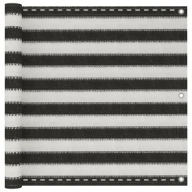 HDPE-Balkonmarkise 90x500 cm Anthrazitgrau und Weiß von vidaXL, Sonnenschirme - Ref: Foro24-310854, Preis: 11,92 €, Rabatt: %
