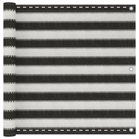HDPE balcony awning 90x500 cm anthracite gray and white by vidaXL, Umbrellas - Ref: Foro24-310854, Price: 12,10 €, Discount: %