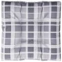 Cushion for a gray plaid fabric pallet sofa 70x70x12 cm by , Cushions for chairs and sofas - Ref: Foro24-360483, Price: 27,10...