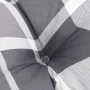 Cushion for a gray plaid fabric pallet sofa 70x70x12 cm by , Cushions for chairs and sofas - Ref: Foro24-360483, Price: 27,10...