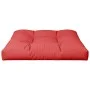 Cushion for a red fabric pallet sofa 80x80x12 cm by , Cushions for chairs and sofas - Ref: Foro24-360497, Price: 30,18 €, Dis...