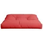 Cushion for a red fabric pallet sofa 80x80x12 cm by , Cushions for chairs and sofas - Ref: Foro24-360497, Price: 30,18 €, Dis...