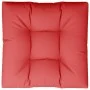 Cushion for a red fabric pallet sofa 80x80x12 cm by , Cushions for chairs and sofas - Ref: Foro24-360497, Price: 30,18 €, Dis...