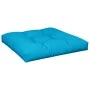 Cushion for pallet sofa in blue fabric 80x80x12 cm by , Cushions for chairs and sofas - Ref: Foro24-360495, Price: 38,25 €, D...
