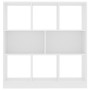 Plywood white bookshelf 97.5x29.5x100cm by vidaXL, Bookcases and shelves - Ref: Foro24-800171, Price: 79,53 €, Discount: %