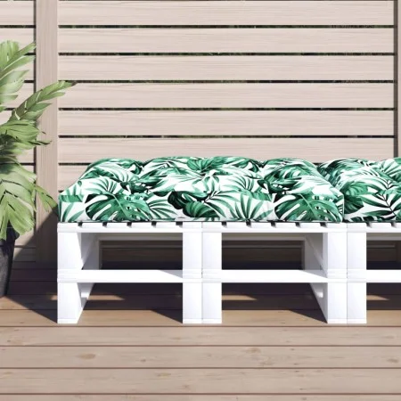 Garden seat cushion in green fabric 120x80x12 cm by , Cushions for chairs and sofas - Ref: Foro24-360525, Price: 45,04 €, Dis...
