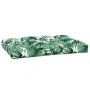 Garden seat cushion in green fabric 120x80x12 cm by , Cushions for chairs and sofas - Ref: Foro24-360525, Price: 45,04 €, Dis...