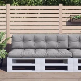 Cushions for pallet sofa, 2 units, gray fabric by , Cushions for chairs and sofas - Ref: Foro24-360822, Price: 100,32 €, Disc...