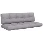 Cushions for pallet sofa, 2 units, gray fabric by , Cushions for chairs and sofas - Ref: Foro24-360822, Price: 100,32 €, Disc...
