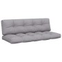 Kissen für Palettensofa, 2 Stück, grauer Stoff. von , Kissen für Stühle und Sofas - Ref: Foro24-360822, Preis: 112,61 €, Raba...