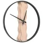 Eisen- und Eichenholz-Wanduhr Ø35 cm in Braun. von , Wanduhren - Ref: Foro24-4008397, Preis: 42,50 €, Rabatt: %