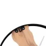 Eisen- und Eichenholz-Wanduhr Ø35 cm in Braun. von , Wanduhren - Ref: Foro24-4008397, Preis: 42,50 €, Rabatt: %
