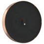 Wall clock made of polystyrene and golden and blue glass Ø29.5 cm by , Wall clocks - Ref: Foro24-4008407, Price: 16,66 €, Dis...