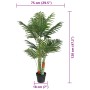 Artificial palm tree with 3 green PP trunks 120 cm. by , Trees - Ref: Foro24-4010674, Price: 54,91 €, Discount: %