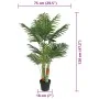 Artificial palm tree with 3 green PP trunks 120 cm. by , Trees - Ref: Foro24-4010674, Price: 54,38 €, Discount: %