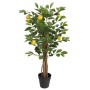 Artificial lemon tree with 3 green PP trunks 85 cm. by , Trees - Ref: Foro24-4010676, Price: 62,61 €, Discount: %