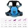 Hundegeschirr mit verstellbaren reflektierenden Bändern, blau, Größe M. von , Hundeprodukte - Ref: Foro24-4013366, Preis: 19,...