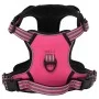 Adjustable pink dog harness with reflective bands S by , Dog products - Ref: Foro24-4013364, Price: 23,05 €, Discount: %