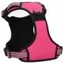 Adjustable pink dog harness with reflective bands S by , Dog products - Ref: Foro24-4013364, Price: 23,05 €, Discount: %