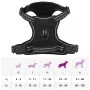Black adjustable dog harness with reflective bands. by , Dog products - Ref: Foro24-4013370, Price: 17,13 €, Discount: %