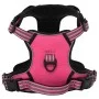 Adjustable pink XL dog harness with reflective bands by , Dog products - Ref: Foro24-4013379, Price: 19,49 €, Discount: %