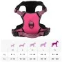 Adjustable pink XL dog harness with reflective bands by , Dog products - Ref: Foro24-4013379, Price: 19,49 €, Discount: %