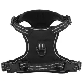 Hundegeschirr mit verstellbarer Leine und Halsband in Schwarz, Größe M. von , Hundeprodukte - Ref: Foro24-4013385, Preis: 25,...