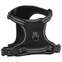 Hundegeschirr mit verstellbarer Leine und Halsband in Schwarz, Größe M. von , Hundeprodukte - Ref: Foro24-4013385, Preis: 24,...