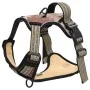 Dog harness with leash and adjustable brown XL collar by , Dog products - Ref: Foro24-4013398, Price: 24,18 €, Discount: %