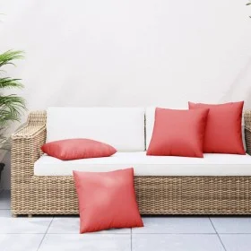 Sofakissen 4 Stück Stoff rot 50x50 cm von , Kissen für Stühle und Sofas - Ref: Foro24-360387, Preis: 42,11 €, Rabatt: %