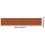 Mehrfarbige HDPE-Balkonmarkise 90x500 cm von vidaXL, Sonnenschirme - Ref: Foro24-310902, Preis: 22,91 €, Rabatt: %