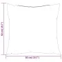 Sofa cushions 4 units red fabric 50x50 cm by , Cushions for chairs and sofas - Ref: Foro24-360387, Price: 42,11 €, Discount: %