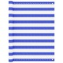 Blau-weiße HDPE-Balkonmarkise 120x400 cm von vidaXL, Sonnenschirme - Ref: Foro24-310893, Preis: 15,26 €, Rabatt: %