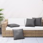 Sofakissen 4 Stück Stoff in Anthrazitgrau 60x60 cm von , Kissen für Stühle und Sofas - Ref: Foro24-360403, Preis: 62,61 €, Ra...