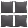 Sofa cushions 4 units in anthracite gray fabric 60x60 cm by , Cushions for chairs and sofas - Ref: Foro24-360403, Price: 52,7...
