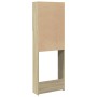 Waschmaschinenschrank in Sonoma-Eiche, 64x25,5x190 cm. von , Zubehör für Waschmaschinen und Trockner - Ref: Foro24-849652, Pr...