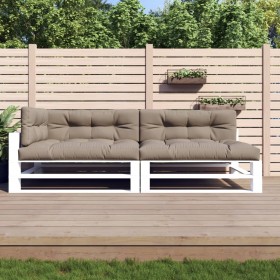 Cushions for pallet sofa, 5 units, gray taupe fabric. by , Cushions for chairs and sofas - Ref: Foro24-360785, Price: 209,81 ...