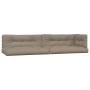 Kissen für Palettensofa, 5 Stück, grau-taupe Stoff. von , Kissen für Stühle und Sofas - Ref: Foro24-360785, Preis: 209,81 €, ...