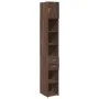 Narrow engineered wood wardrobe in brown oak, 30x42.5x225 cm by , Sideboards - Ref: Foro24-3281272, Price: 131,09 €, Discount: %